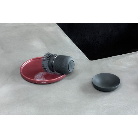 Щетка для мытья посуды с дозатором моющего средств Brabantia, темно-серый