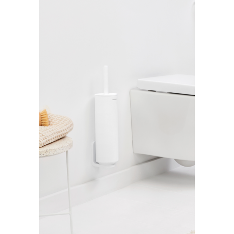 Набор для туалетной комнаты из 2-х предметов Brabantia MindSet, минерально-белый