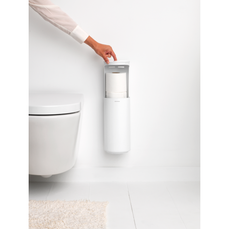 Диспенсер для туалетной бумаги Brabantia MindSet, минерально-белый